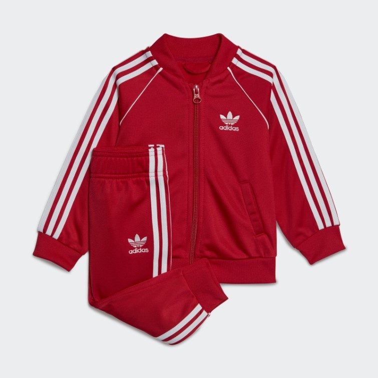 Survetement Adicolor Sst Scarlet Adidas