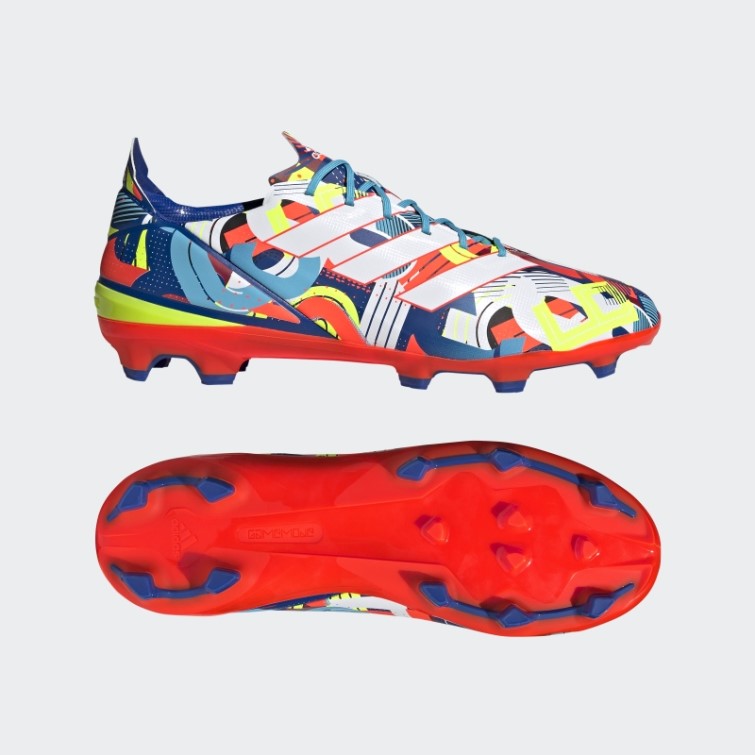 Crampons De Football Pour Terrain Ferme Gamemode Cyan Adidas