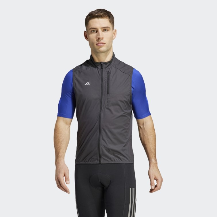 Gilet Cycliste Adidas The Wind.rdy Noir