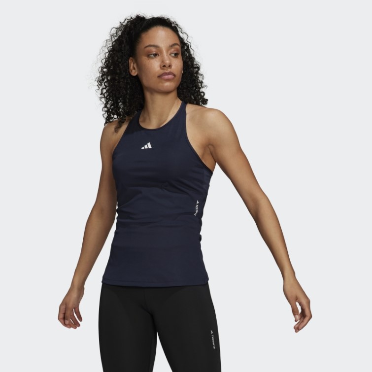 Débardeur D'entraînement Techfit Dos Nageur Adidas Ink