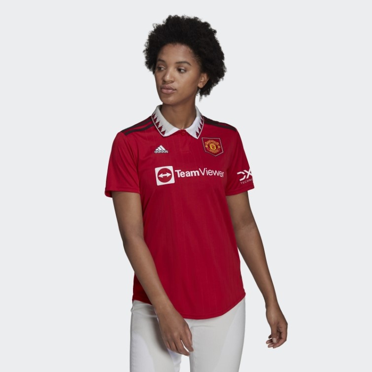 Maillot Domicile Adidas Manchester United 22/23 Rouge Real Mode