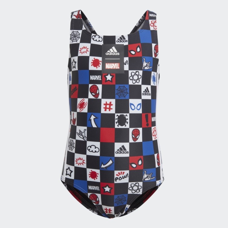 Adidas X Marvel's Spider-man Maillot De Bain Mode Blanc