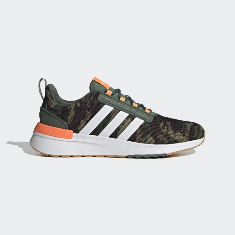 Racer Tr21 Cloudfoam Lifestyle Chaussures De Course Vert Oxyde Adidas