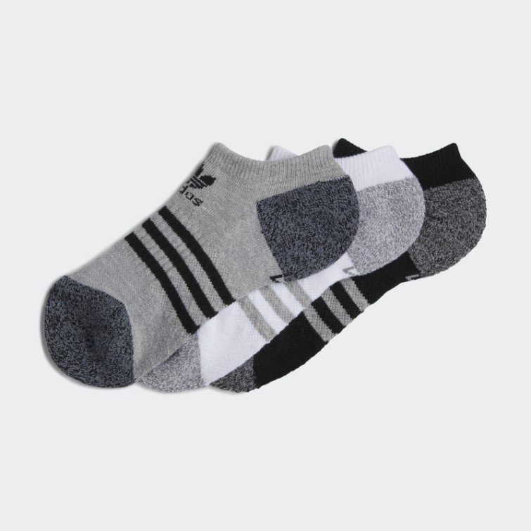 Roller No-show Chaussettes 3 Paires Gris Adidas