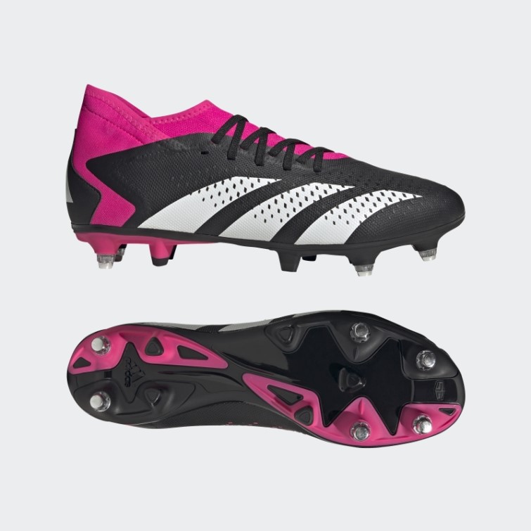 Adidas Predator Precision.3 Chaussures De Sol Souple Rose Mode