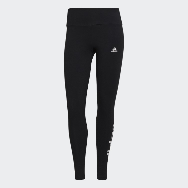 Legging Taille Haute Logo Essentials Noir Adidas