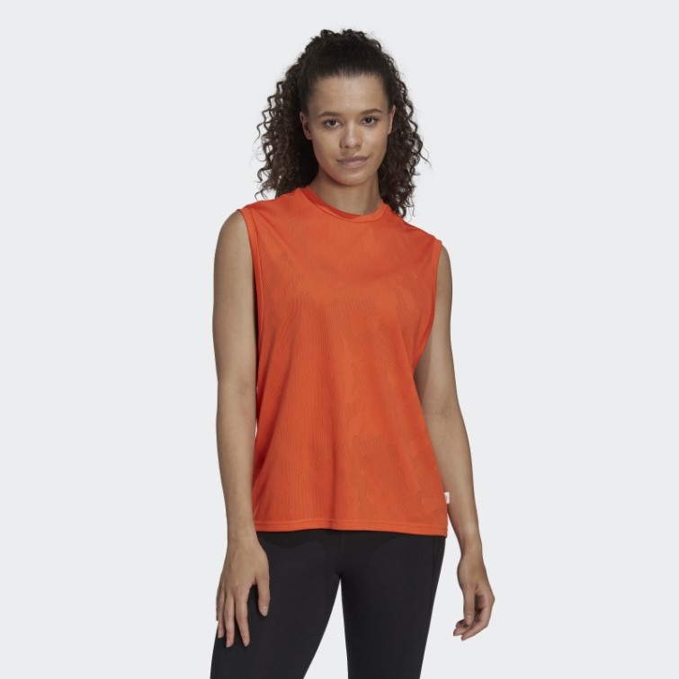 Débardeur De Running Adidas Made To Be Remade Orange