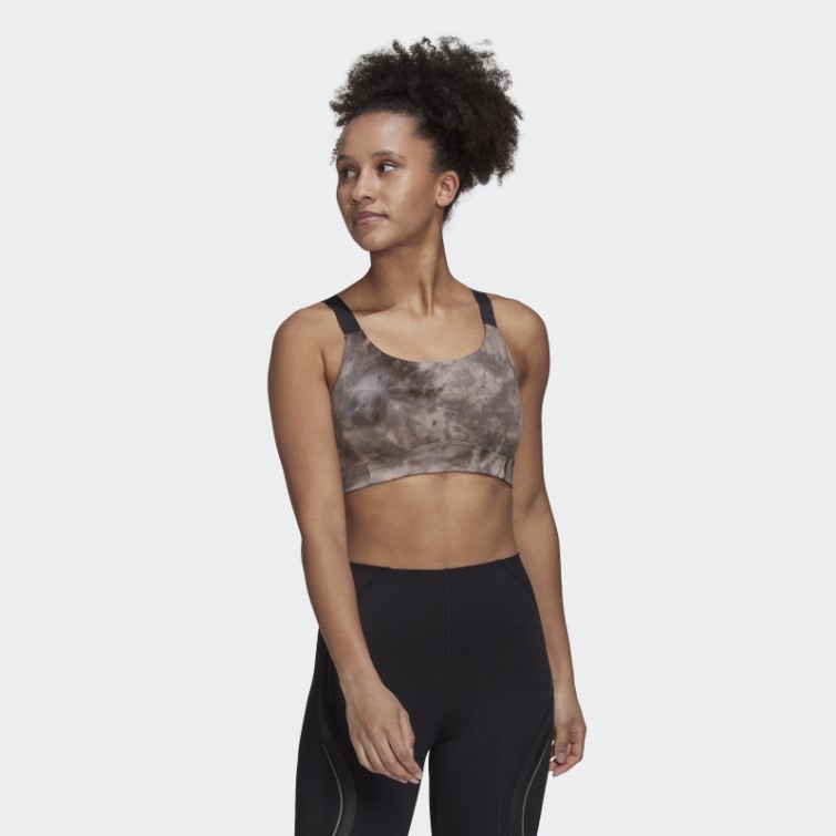 Soutien-gorge Adidas Yoga Studio Light-support En Aluminium