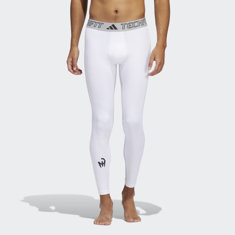 Collant Adidas Mahomes Techfit Blanc