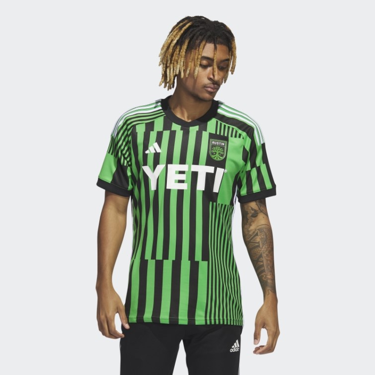 Adidas Maillot Domicile Authentique Austin Fc 23/24 Vert