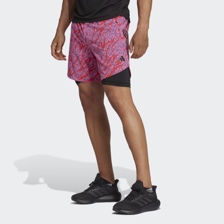 Conçu Pour L'entraînement Pro Series Short Hiit à Imprimé Animal Organisé Par Cody Rigsby Adidas Multicolore