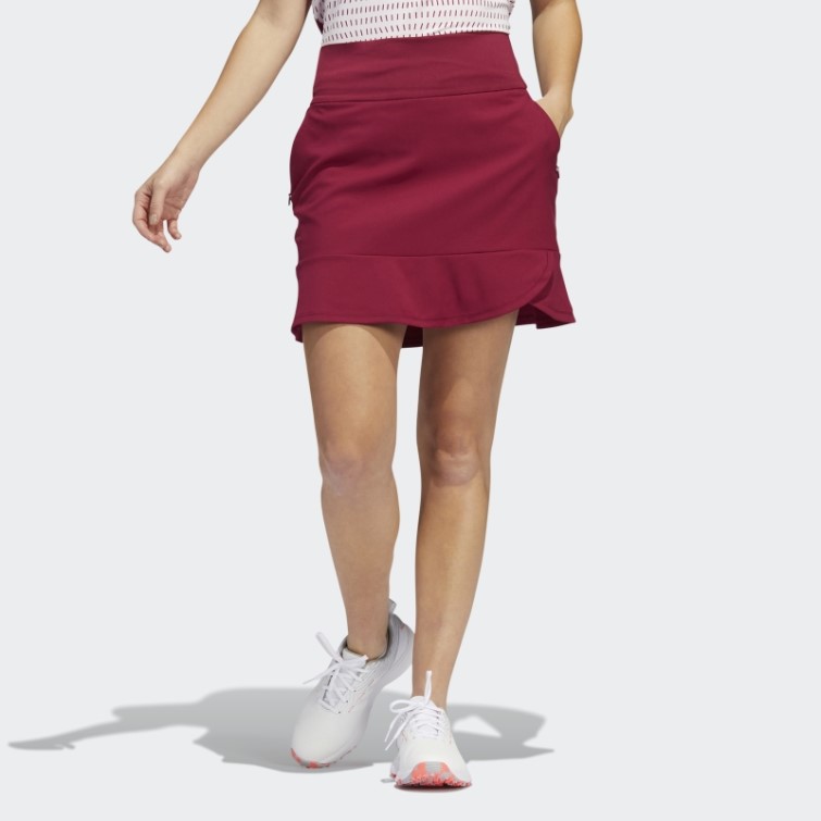 Adidas Jupe-short Bordeaux à Volants