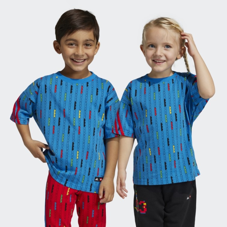 Adidas X Classic Lego Tee Hot Shock Bleu