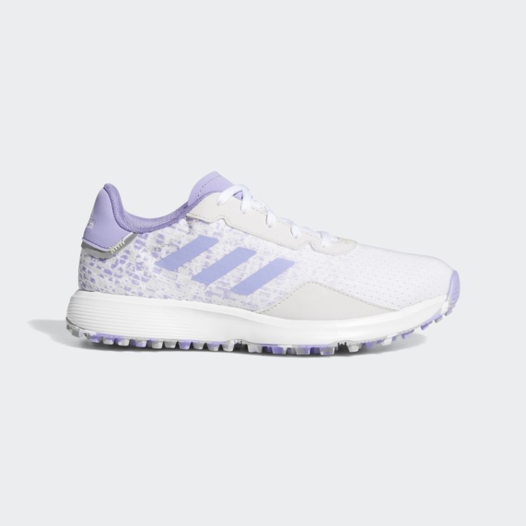 Chaussures De Golf Sans Crampons Adidas Juniors S2g Gris