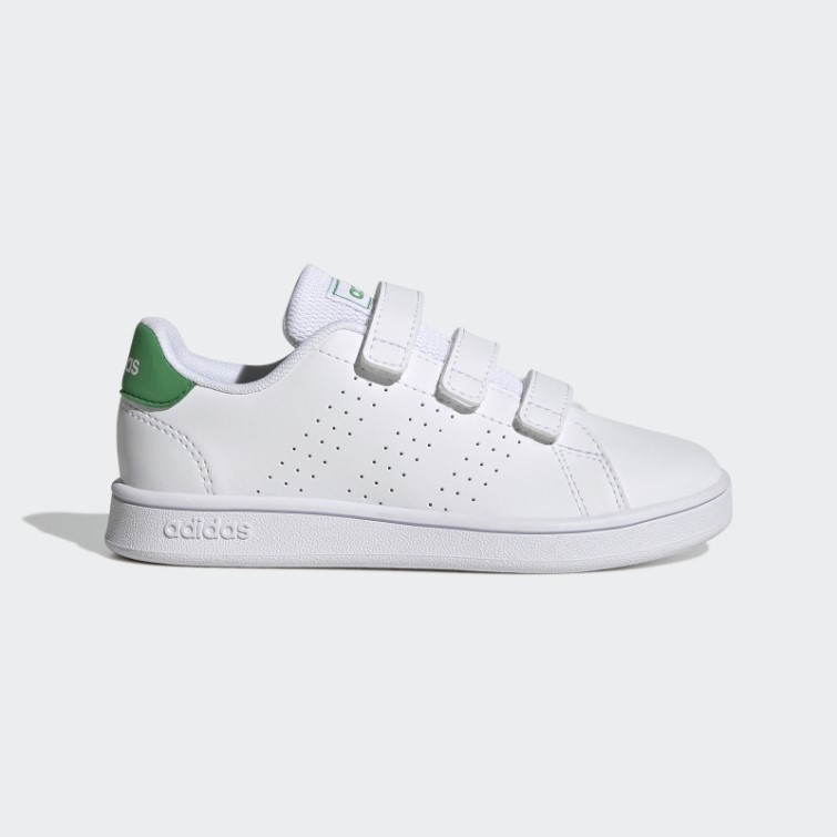 Adidas Avantage Court Lifestyle Chaussures Auto-agrippantes Vert