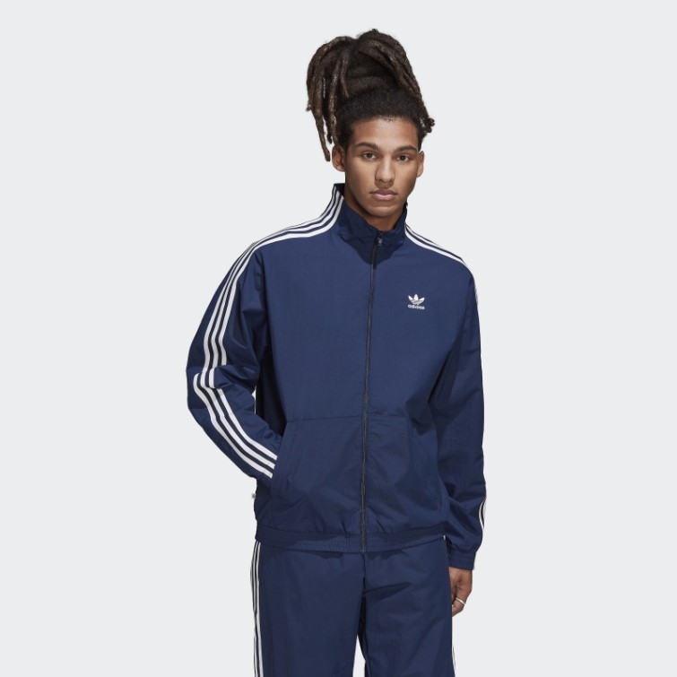 Adidas Adicolor Classics Lock-up Trèfle Track Top Night Indigo