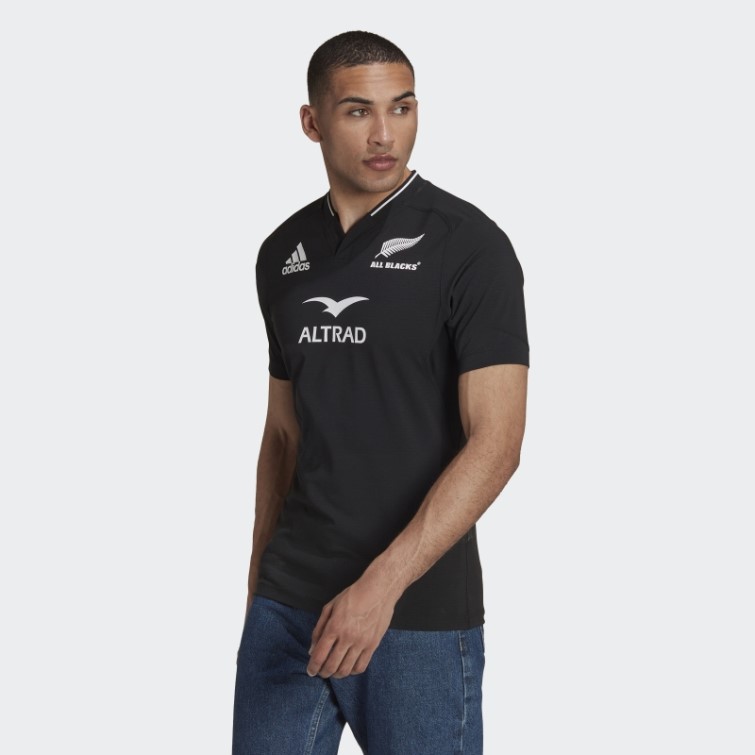Adidas Maillot Domicile All Blacks Rugby Performance Noir