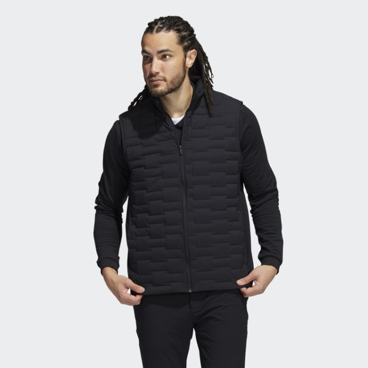 Gilet Matelassé Zip Intégral Frostguard Noir Adidas