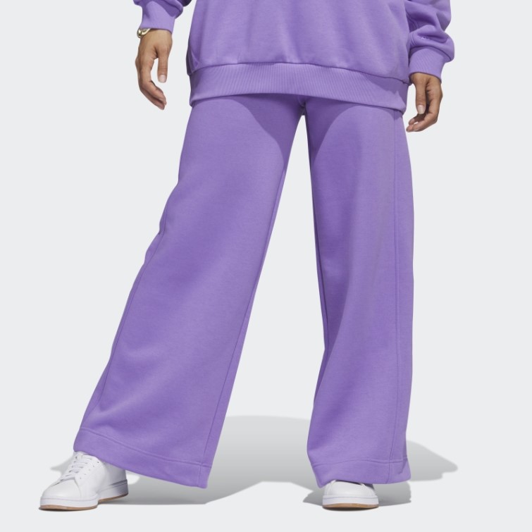 Pantalon Large En Polaire All Szn Adidas Violet