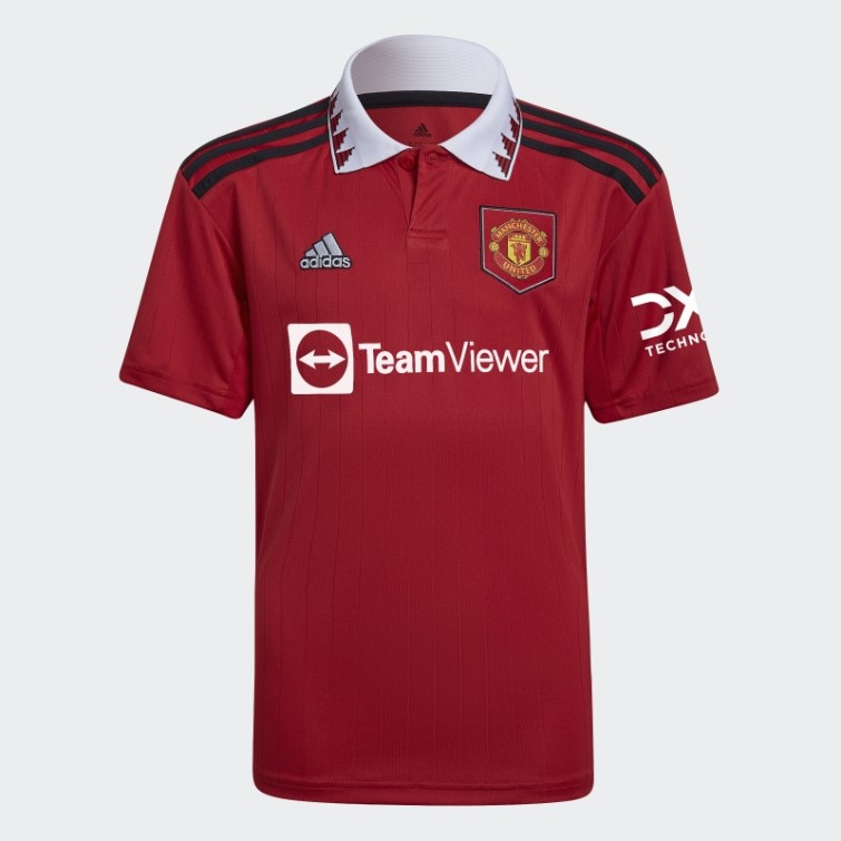Maillot Domicile Manchester United 22/23 Adidas Real Rouge
