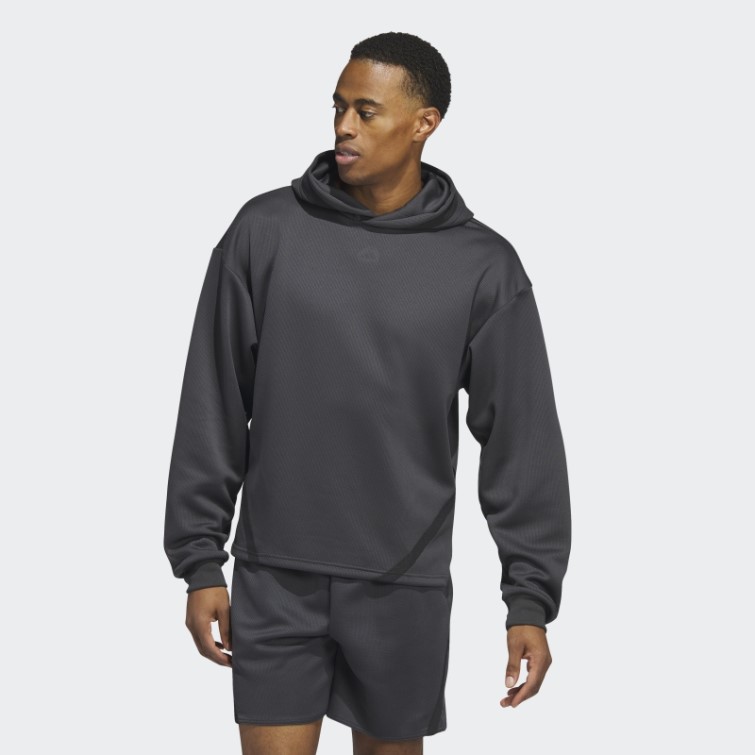 Sweat à Capuche Adidas Select Carbone