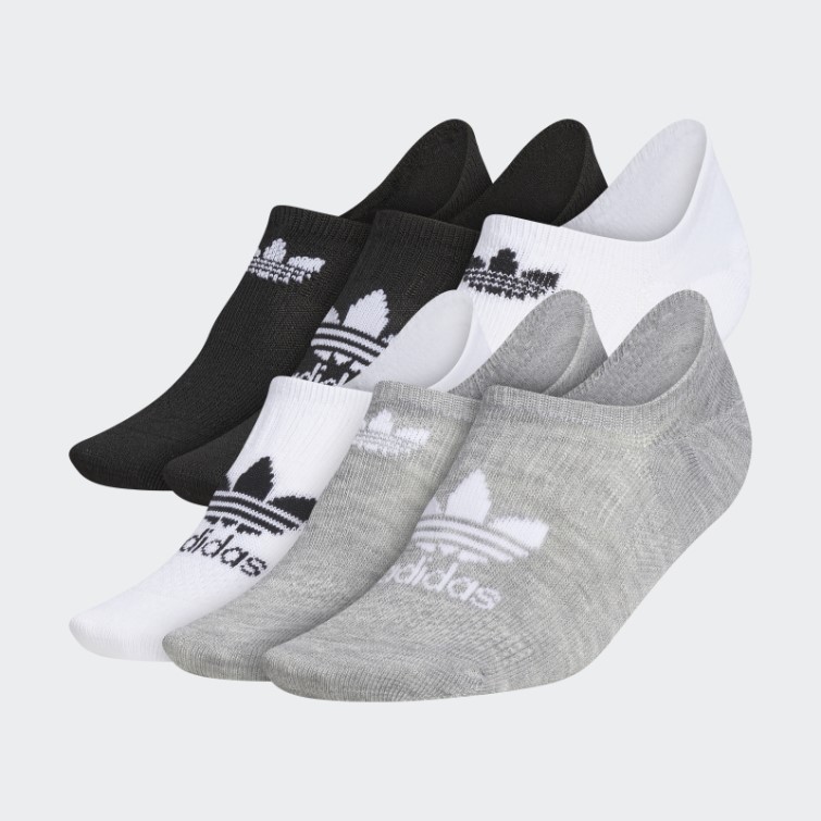 Chaussettes Super Invisibles Adidas Classic Superlite Grises 6 Paires