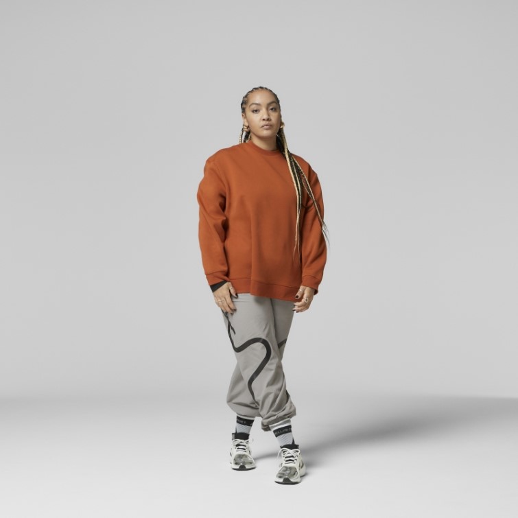 Sweat Adidas By Stella Mccartney Sc Brique Brûlée