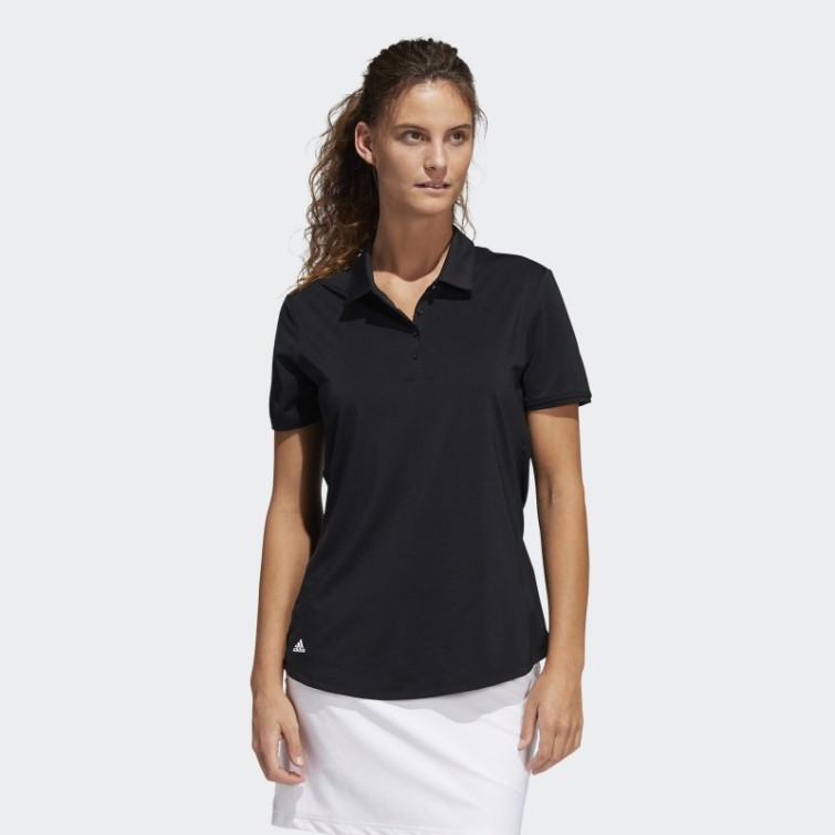 Adidas Polo Noir Ultimate365 Solide