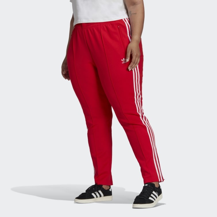 Pantalon De Survêtement Adidas Rouge Primeblue Sst (taille Plus)