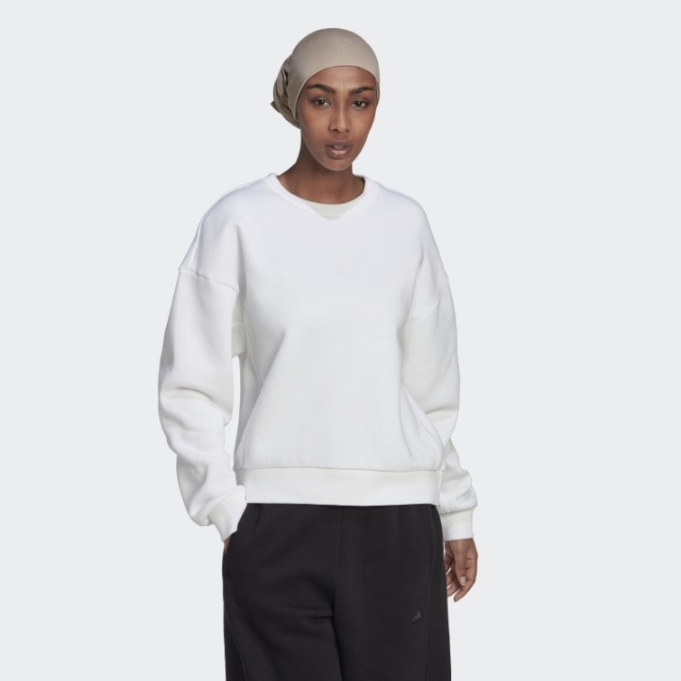 Sweat Polaire All Szn Blanc Adidas