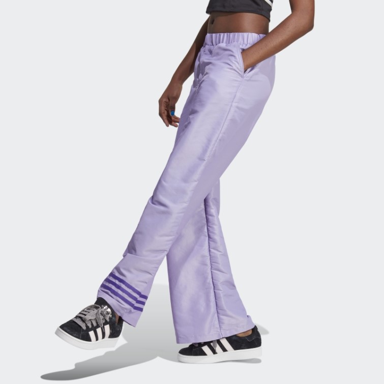 Pantalon Large Adidas Lilas