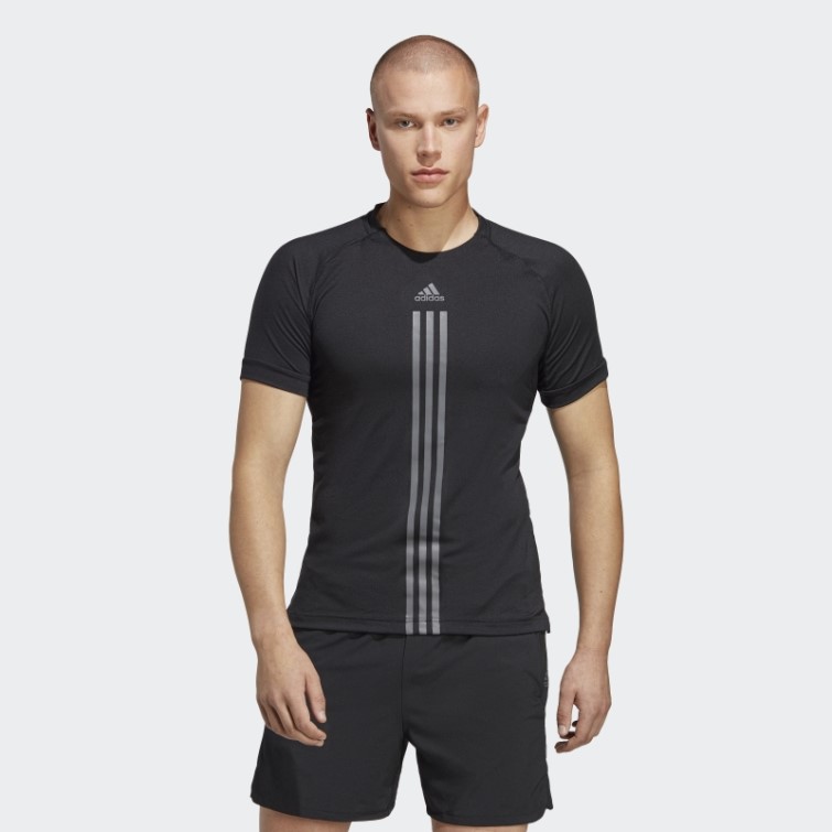 T-shirt Adidas Alphastrength Noir