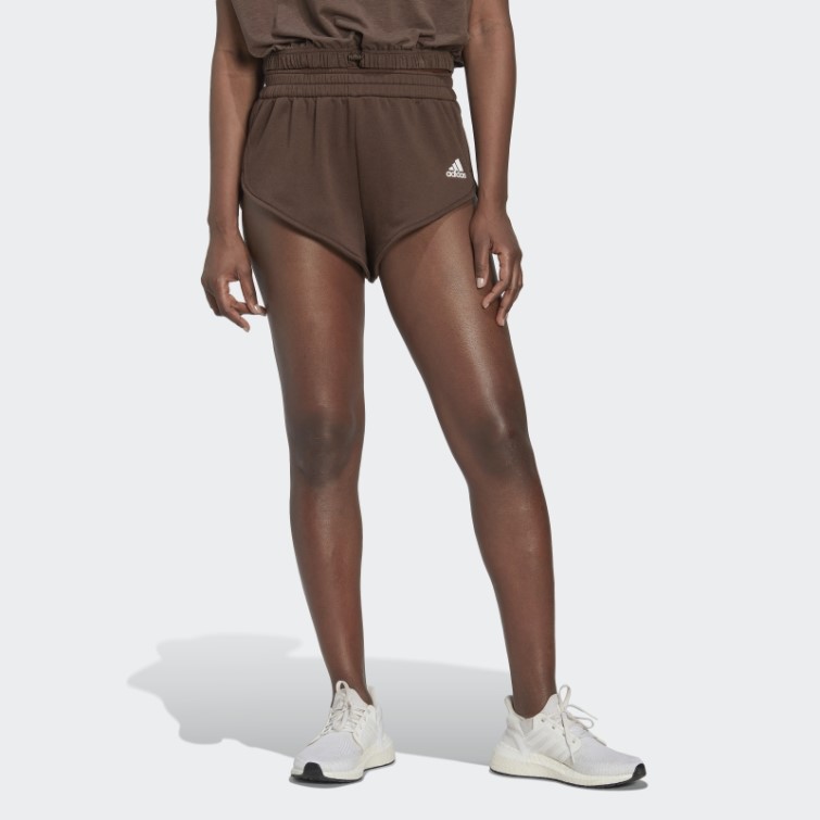 Adidas Hyperglam Mini Short Marron