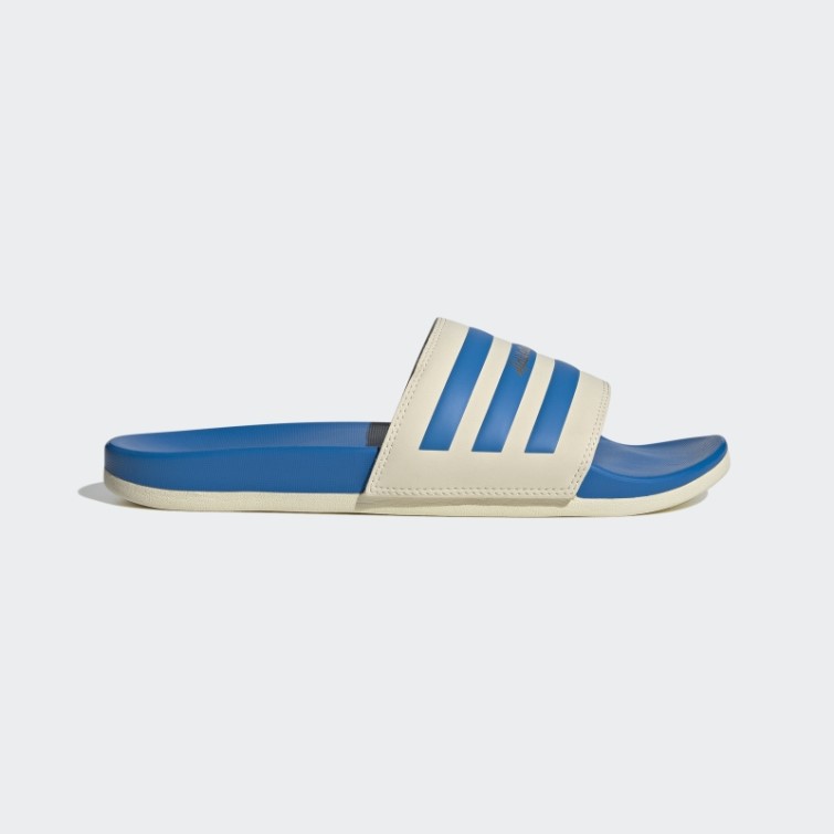Adidas Adilette Confort Slides Bleu Rush