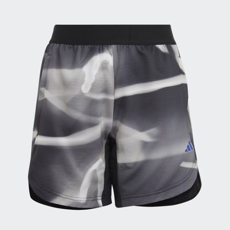Adidas Short En Maille Heat.rdy Mgh Gris Uni