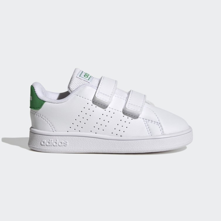 Adidas Avantage Lifestyle Court Deux Chaussures Auto-agrippantes Vert