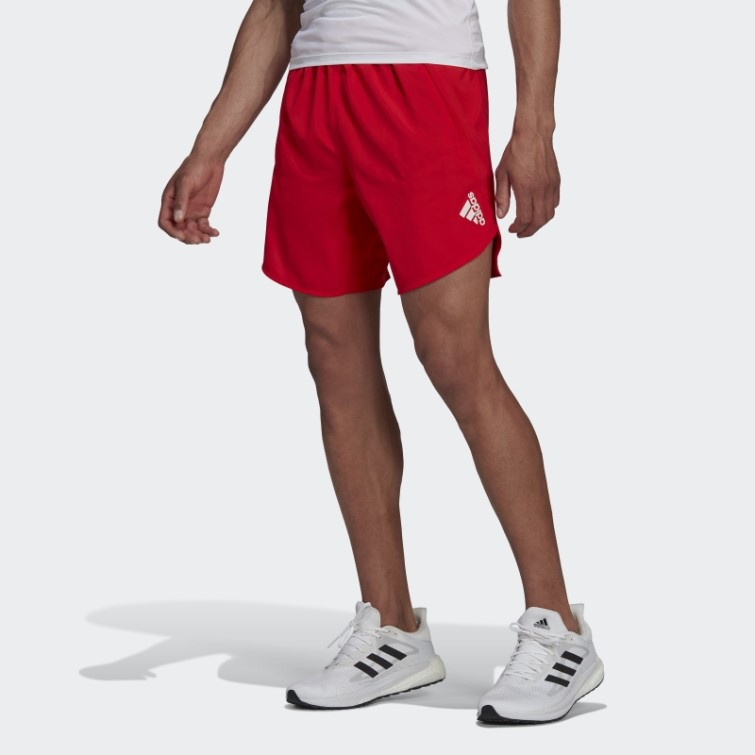 Adidas Short Conçu Pour L'entraînement Rouge