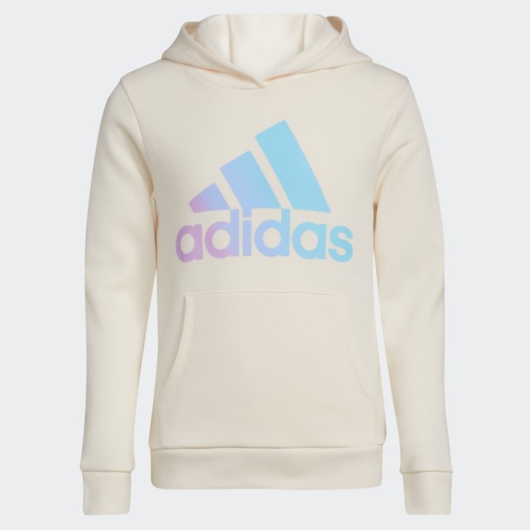 Sweat à Capuche Adidas Graphic Fleece Blanc