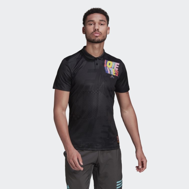 Adidas Tennis Freelift Pride Pack Polo Noir