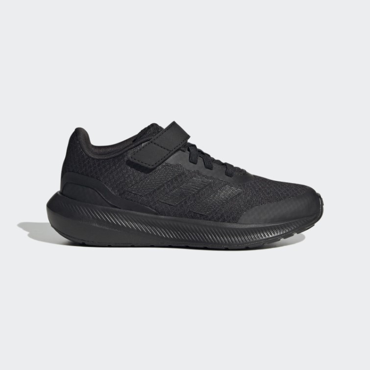 Adidas Runfalcon 3.0 Chaussures élastiques à Lacets Noires