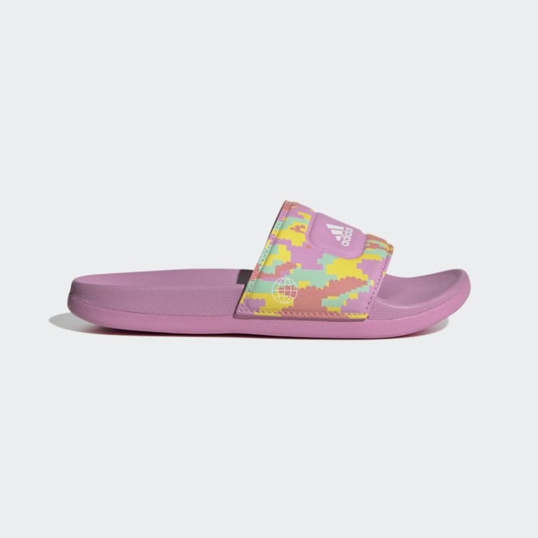 Adidas Adilette X Lego Slides Orchidée Mode