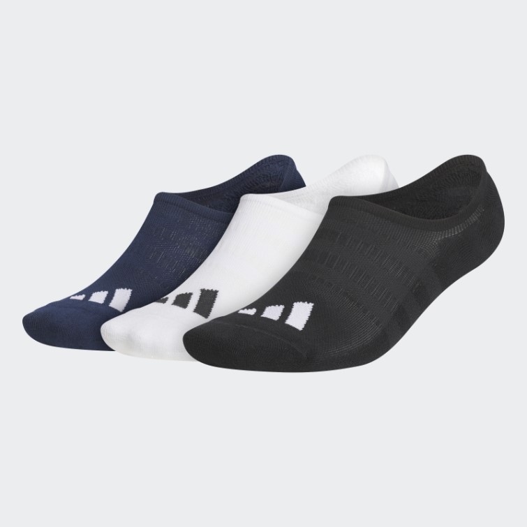 Adidas Chaussettes Invisibles 3 Paires Multicolore