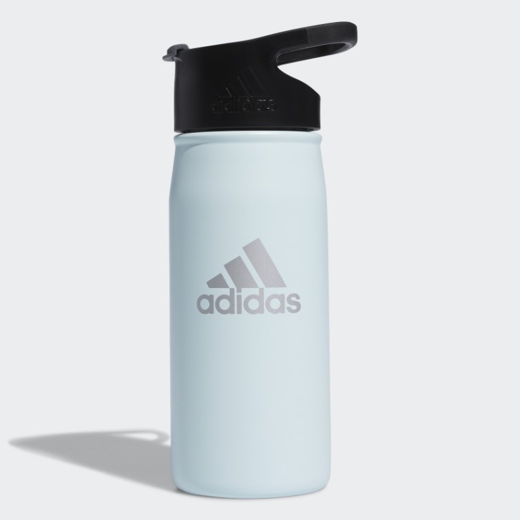 Bouteille En Métal Bleu Acier Flip 16 Adidas