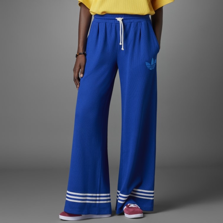 Pantalon Large Adidas Adicolor Heritage Maintenant En Tricot Royal