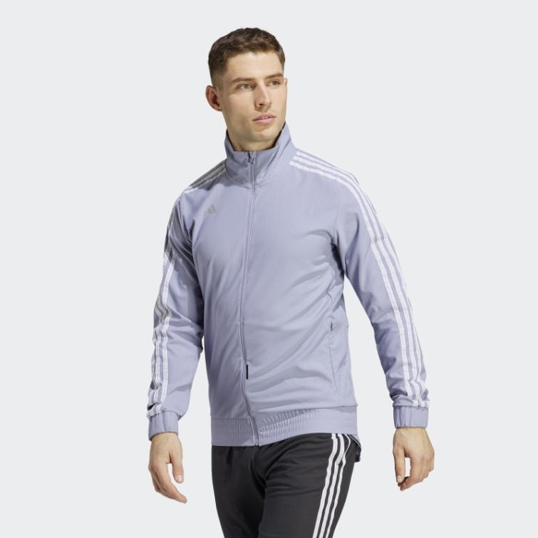 La Veste De Cyclisme Trackstand Argent Violet Adidas