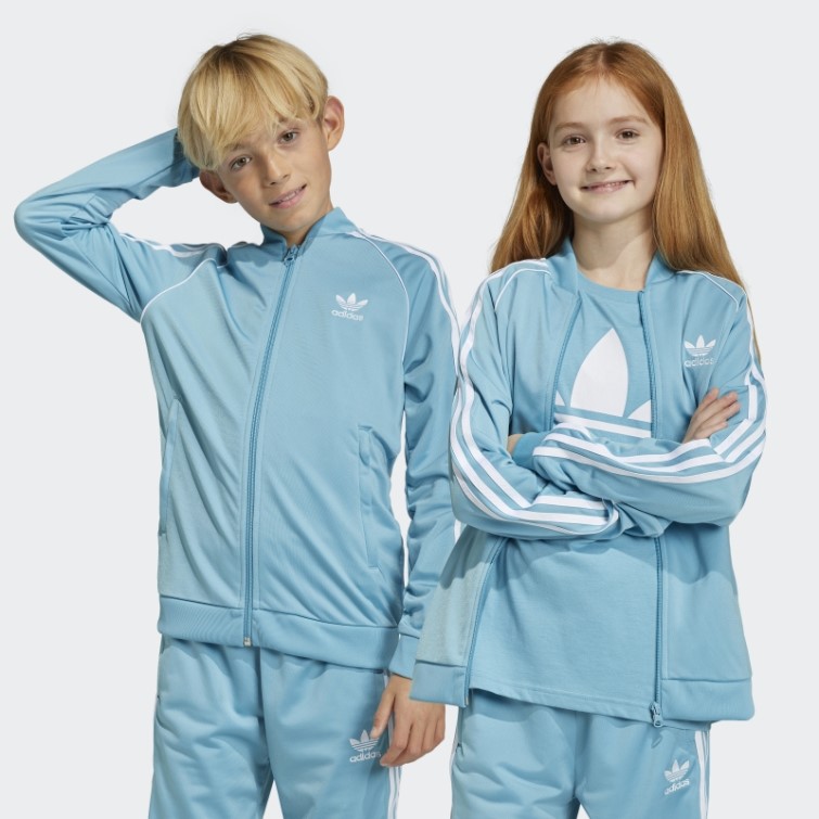 Veste De Survêtement Adidas Adicolor Sst Bleu