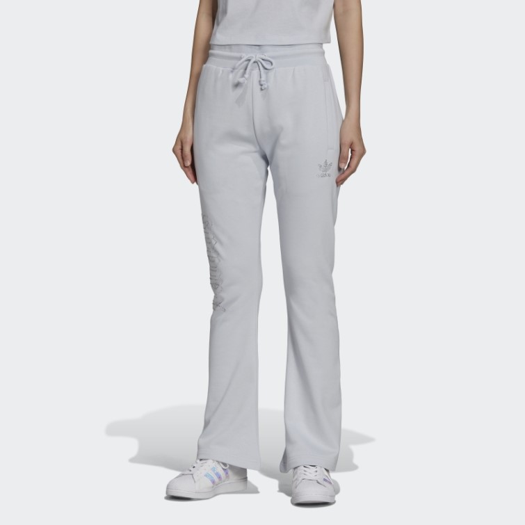 Adidas 2000 Luxe Pantalon De Survêtement à Ourlet Ouvert Bleu Fashion