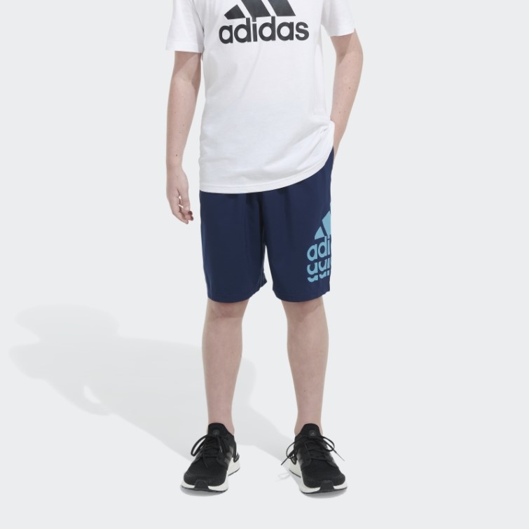 Short Bos Tissé Ess Bleu Marine Adidas