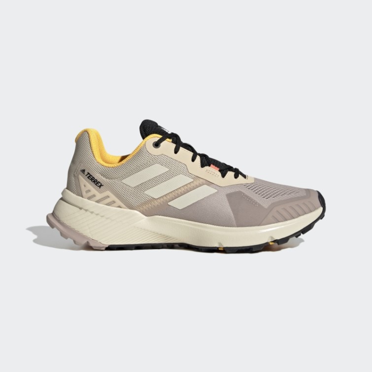 Taupe/blanc/or