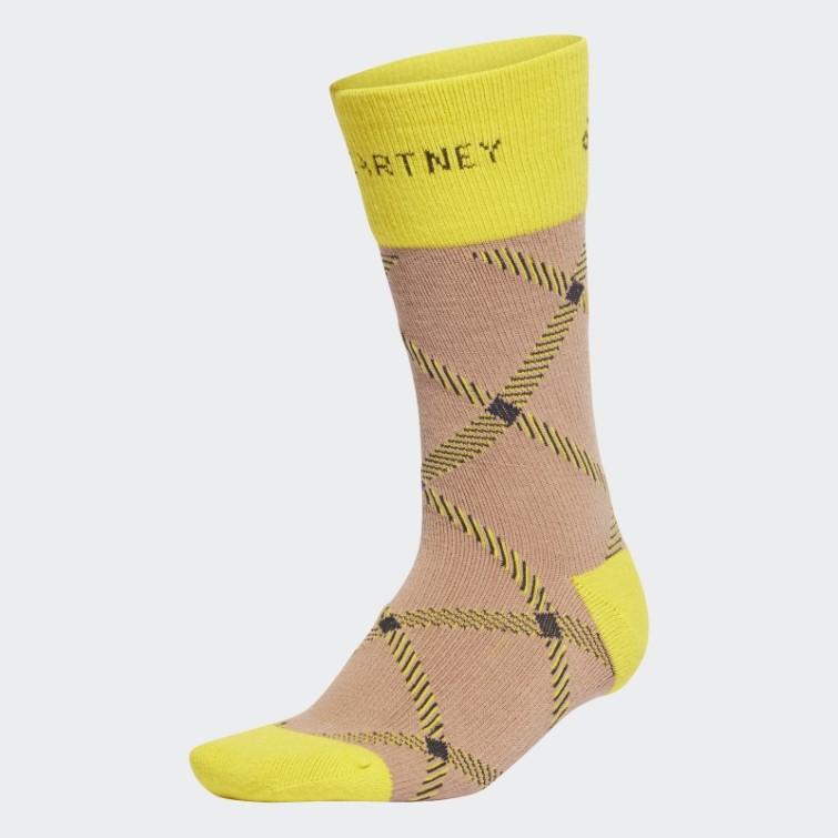 Adidas By Stella Mccartney Chaussettes Chaudes Mode Camel